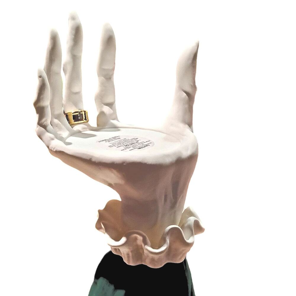 HALLOWEEN WITCH HAND SINGLE WICK PEDESTAL CANDLE HOLDER BY BATH & BODY WORKS NEW - Picture 3 of 6